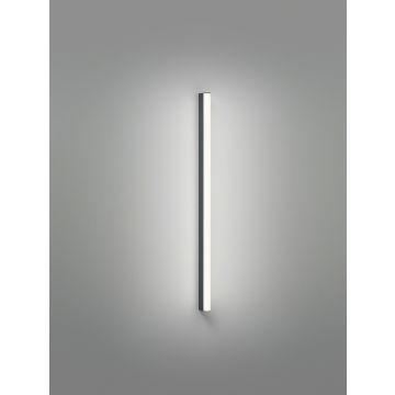 LED-Spiegelleuchte PONTO-S Schwarz matt 90cm