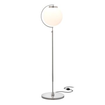 Bauhaus Stehleuhte mit Glaskugel