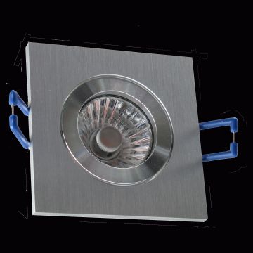 Einbaustrahler MOK KOMPAKT 1x50W GU5,3 45° alu