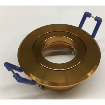 Einbaustrahler MOA DISC 1x35W MR11 GU4 45° gold