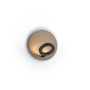 Knapstein LED-Wandleuchte MEGGI Bronze/schwarz 21.853.37