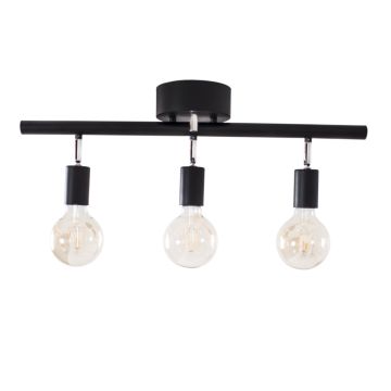 By Rydens Deckenleuchte Row 3-fl  Schwarz matt 4200160-4002