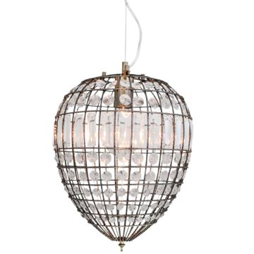 By Rydens Pendelleuchte Amadeus 30 cm Antik 4200370-6512