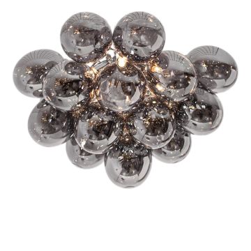 By Rydens LED-Deckenleuchte Gross 50 cm Rauchgrau 4200990-4505