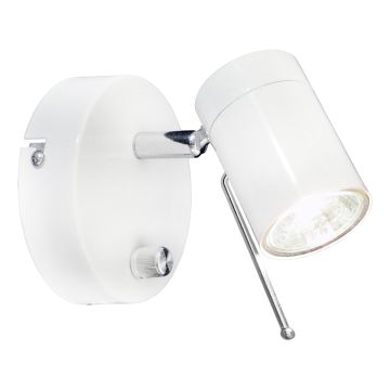 By Rydens Wandleuchte Correct 1-flam Weiß matt 4300190-5002