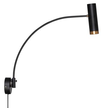 By Rydens Wandleuchte Puls XL Schwarz matt 4300520-4002