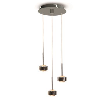 Top Light PUK MAXX DROP TRIO LED-Pendelleuchte