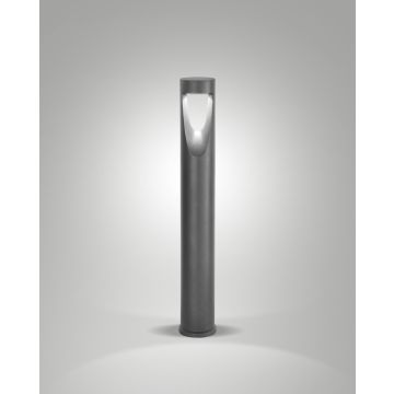LED-Pollerleuchte TEO SHINY BLACK