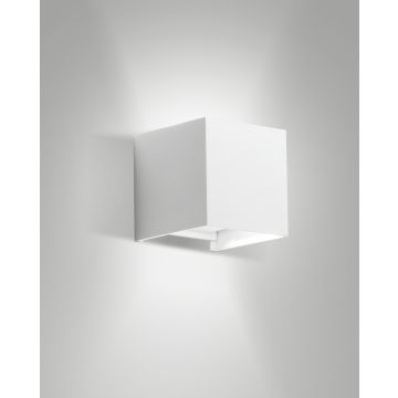 LED-Wandaußenleuchte CUBA WHITE 