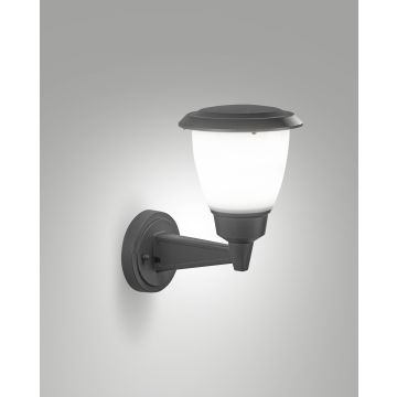 LED-Wandaußenleuchte THIAGO DARK GREY 