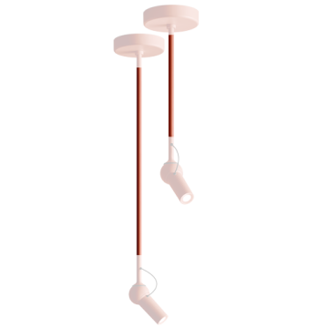 Ceiling bird verlängerung brick red 50cm