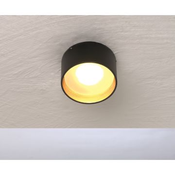 Bopp ONE Reflektorring (gerade) 64800033 schwarz/Blattgold (ohne Leuchte)