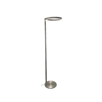 Deckenfluter mit Ring, Alu matt, Knapstein 41.983.05 LANA