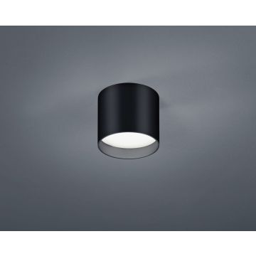 Helestra LED-Deckenleuchte DORA rund Schwarz matt 15/1804.22