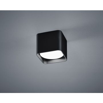 Helestra LED-Deckenleuchte DORA eckig Schwarz matt 15/1805.22