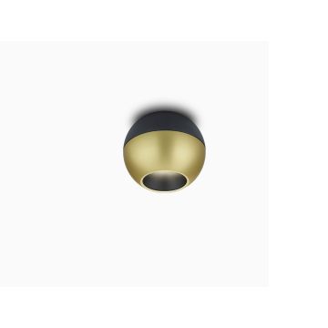 Helestra-LED-Deckenleuchte ETO Schwarz Gold-5-5032.09