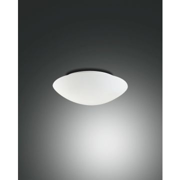 Fabas Luce Wandleuchte PANDORA E27 Weiß 20 cm 2433-23-102