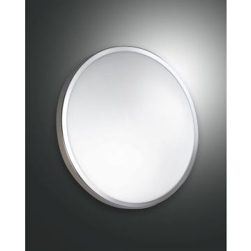 Fabas Luce Deckenleuchte PLAZA Chrom 30 cm 2866-61-138