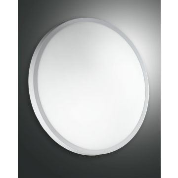 Fabas Luce Deckenleuchte PLAZA Weiß 40 cm 2866-66-102