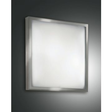 Fabas Luce Deckenleuchte OSAKA Nickel satiniert 30 cm 2867-61-178