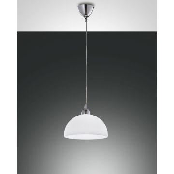 Fabas Luce Pendelleuchte NICE 26 cm Weiß 2908-44-102