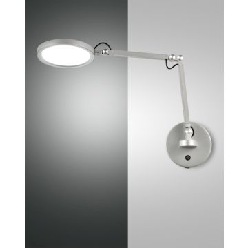 Fabas Luce LED-Wandleuchte REGINA Aluminium 3551-21-212