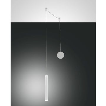 Fabas Luce LED-Pendelleuchte PRADO Weiß 3685-41-102