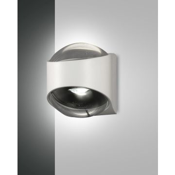 Fabas Luce LED-Wandaußenleuchte REMY Weiß 3692-21-102