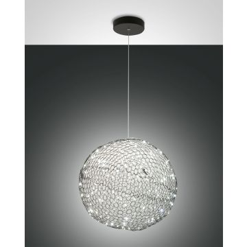 Fabas Luce LED-Pendelleuchte SUMTER Schwarz 3693-45-101