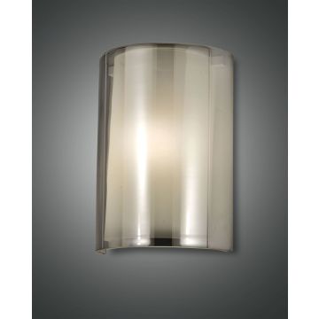 Fabas Luce Wandleuchte MARIBEL Transparent Grau 3707-21-126