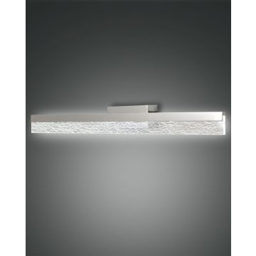 Fabas Luce LED-Spiegelleuchte SINIS Chrom 73 cm 3719-28-138