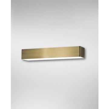 LED-Wandleuchte Mistral Messing satiniert