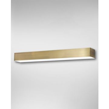 LED-Wandleuchte Mistral Messing satiniert