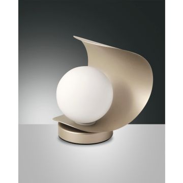 Fabas Luce LED-Tischleuchte ADRIA gold 3414-30-225