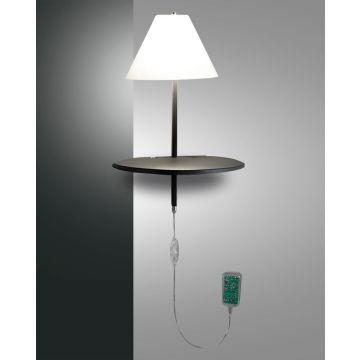 Fabas Luce LED-Wandleuchte GOODNIGHT anthrazit 3417-20-164