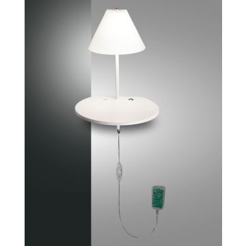Fabas Luce LED-Wandleuchte GOODNIGHT weiß 3417-20-102