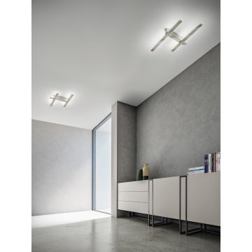 Giarnieri LED-Wand-/Deckenleuchte RAKE 65x37cm