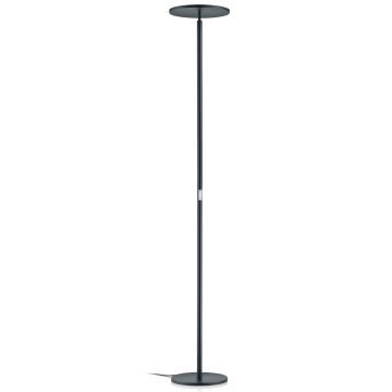 GKS Knapstein LED-Deckenfluter AURA (mit Gestensensor) schwarz 41.973.07
