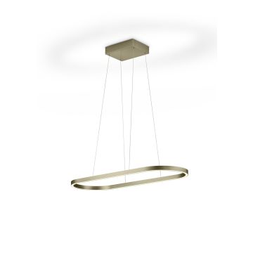 GKS Knapstein LED-Pendelleuchte ELIN Effekt bronze 51.515.34