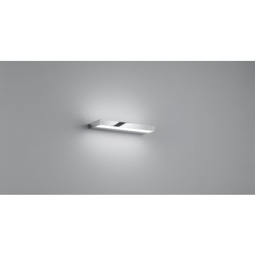 LED-Wandleuchte SLATE 30cm chrom
