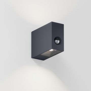 IP44.de Leuchten LED-Wandaußenleuchte EYE CONTROL anthrazit (mit Bewegungsmelder) 93161-AN