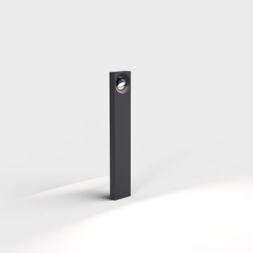 IP44.de Leuchten LED-Pollerleuchte PIP 80cm schwarz 2700K 91020-27-BL