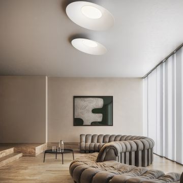 LED-Deckenleuchte KATE Blattgold/Weiß 2700/3000K