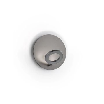 Knapstein LED-Wandleuchte MEGGI Nickel 21.853.05