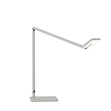 LED-Schreibtischleuchte FOCACCIA silber mit Präsenzmelder