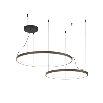Wever & Ducré LED-Pendelleuchte KUJO CEILING SUSPENDED zweiflammig 271482+271582+271682