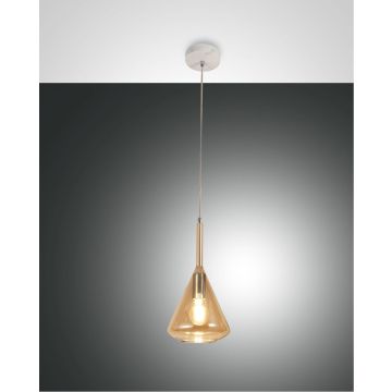 Fabas Luce Pendelleuchte TRIS Amber 3582-40-125