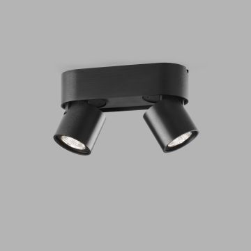 Light-Point 2er-LED-Deckenspot AURA schwarz 270991