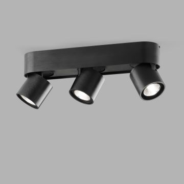 Light-Point 3er-LED-Deckenspot AURA schwarz 270996