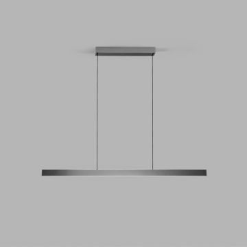 Light-Point LED-Pendelleuchte EDGE LINEAR 150cm titan 270561